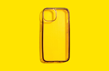 Transparent phone case displayed in clean and dirty conditions, illustrating its durability and...