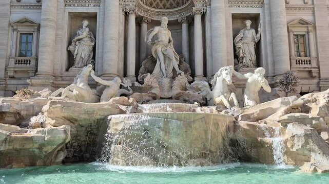 Trevi Fountain in Rome, Italy