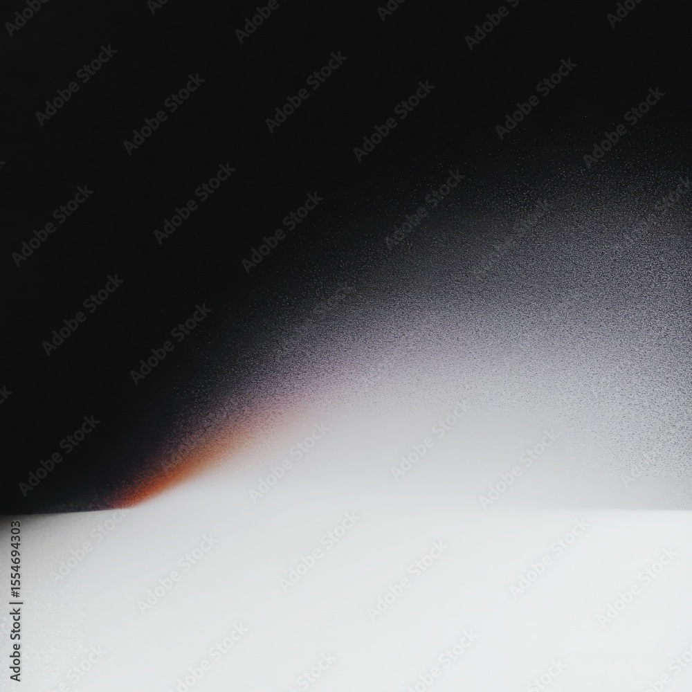 Poster abstract gradient background with dark top and light bottom transitioning through colorful dust effe
