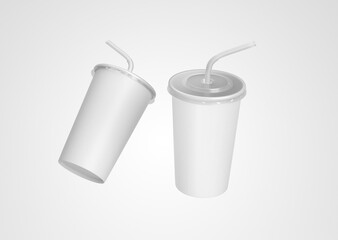 isolated, cup, white, can, metal, container, drink, plastic, object, glass, food, tin, coffee, blank, steel