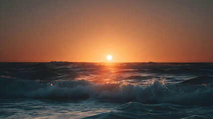 Silhouetted Cranes at Sunset Harbor