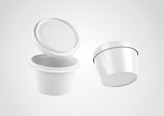 isolated, cup, plastic, white, container, drink, paper, can, empty, food, blank, object, coffee,...