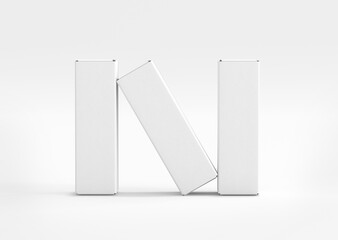 box, blank, empty, book, package, packaging, 3d, paper, template, object, design, container, cover,