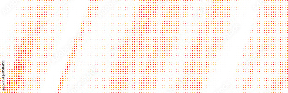 Poster abstract colorful halftone texture dots pattern. vector