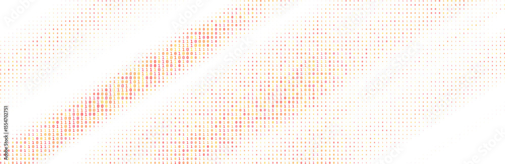 Poster abstract colorful halftone texture dots pattern. vector