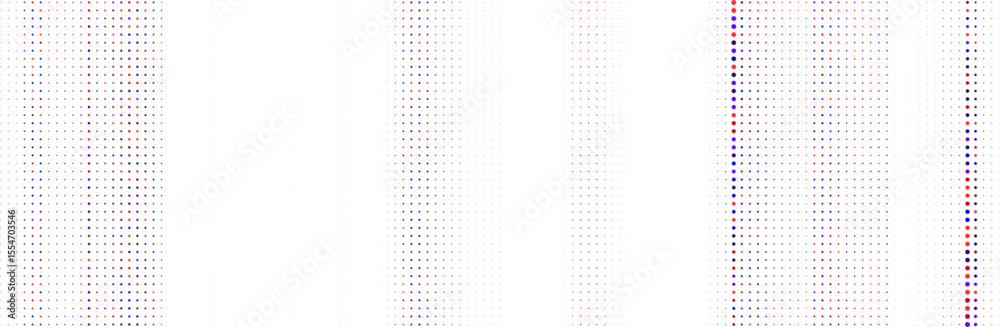 Fototapete abstract colorful halftone texture dots pattern. vector