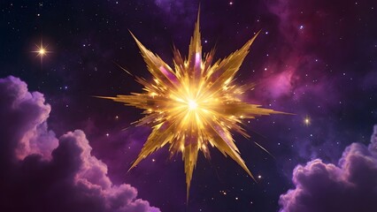 cosmic starburst in a vibrant galaxy