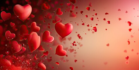 Beautiful pink roses background banner, soft pastel colors, delicate and romantic, close-up, blurred background.