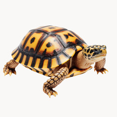 Fototapeta premium Three-toed Box Turtle Close Up