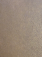 Close-Up of Brown Leather Texture Background