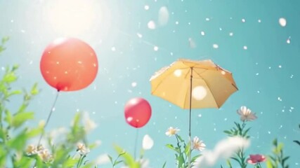 Lightfilled outdoor scene - Powered by Adobe