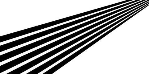 Perspective 3d, geometric line with 3d dimensional effect
