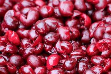cherry close up background