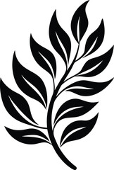 Fototapeta premium Elegant Leafy Mandala Vector