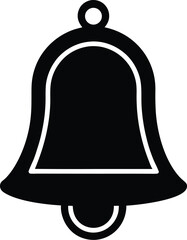 Solid Rounded Temple Bell Icon