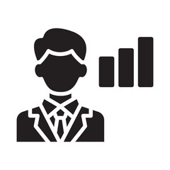 Consultant Vector Icon which can easily modify or edit