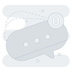 Empty Comment  Empty States Illustration