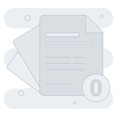 Empty File  Empty States Illustration