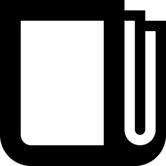 Book Reading Literature Education Icon Vector