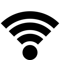 WiFi Signal Wireless Network Connection Vector Icon