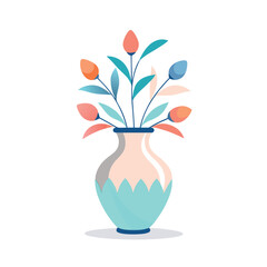 vase with flowers