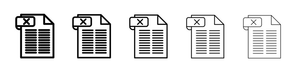Spreadsheet icon flat simple outline logo