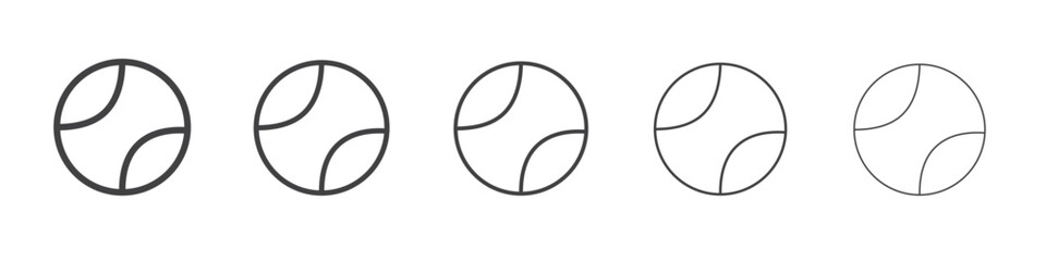 Teeth icon flat simple outline logo