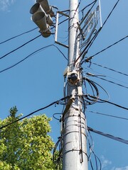 electric power lines