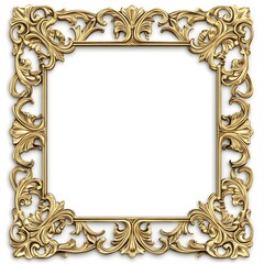 Photo frame on a white background