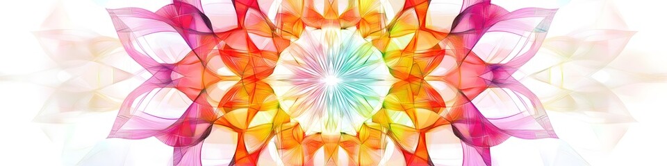 Mandala, a sacred symbol in Buddhism.