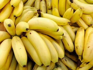 bananas on the market