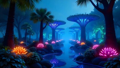 Luminous Fantasy Riverscapes
