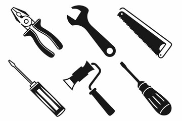 Fototapeta premium set of tools