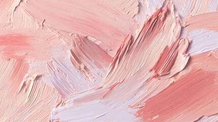 A Captivating Abstract Painting in Delicate Pastel Hues