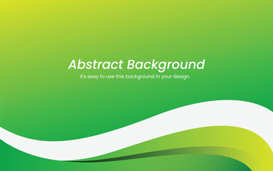 Green abstract background, Green and yellow abstract vector background, green background, abstract background, green and white gradients background, minimal background, gradients background