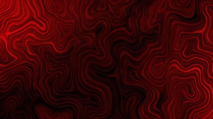 Bright red molten lava texture with flowing liquid shapes and abstract waves. Vector background with dynamic movement, glowing heat, fluid pattern, intense fiery colors for creative design concepts