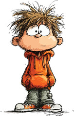 funny cartoon character