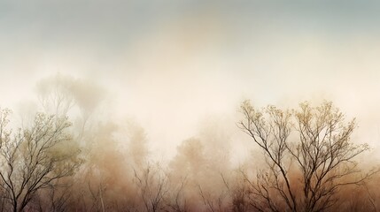 A Misty Morning in the Australian Outback: A Breathtaking Landscape