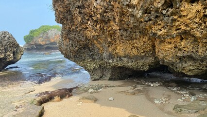rocks on the beach