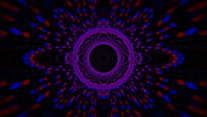 Fototapeta premium a purple and blue abstract background with a circular design