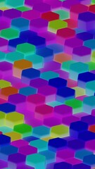 Fototapeta premium a colorful background with many squares