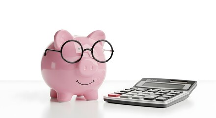 Smart Piggy Bank Saving Money & Financial Planning
