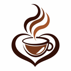 cup of coffee with beans