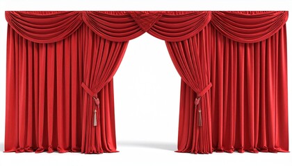 red theater curtain