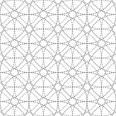 Seamless geometric pattern design background