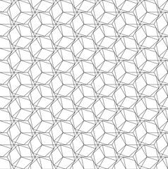 Seamless geometric pattern design background