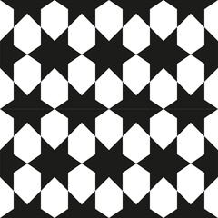Seamless geometric pattern design background