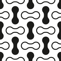 Seamless geometric pattern design background