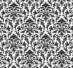 illustration vector floral pattern, seamless ethnic classic vintage, abstract texture 