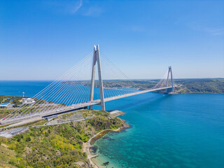 Third Bosphorus Bridge – Yavuz Sultan Selim Bridge Connecting Europe and Asia